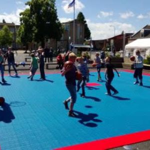 SportDeck® pour terrain de basket